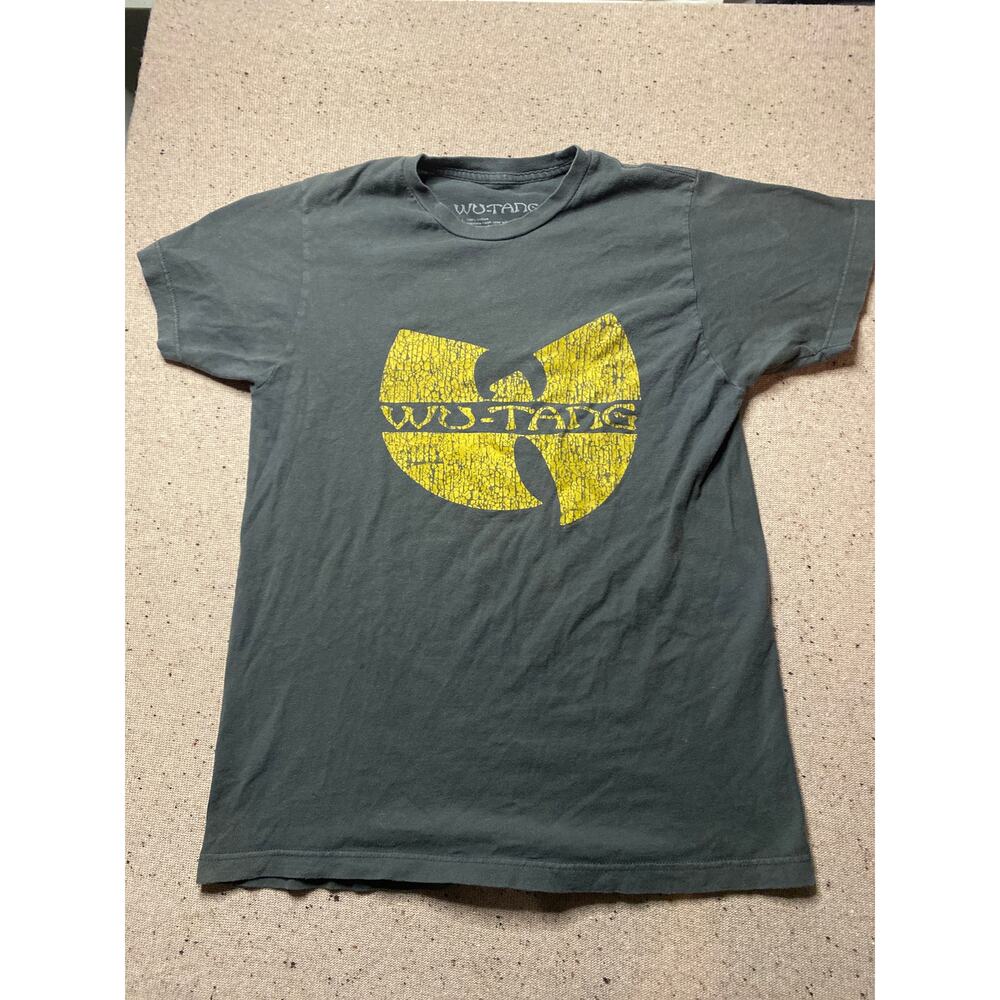 Wu-Tang Clan Shirt Men's Medium Faded Black Fair Concert Band